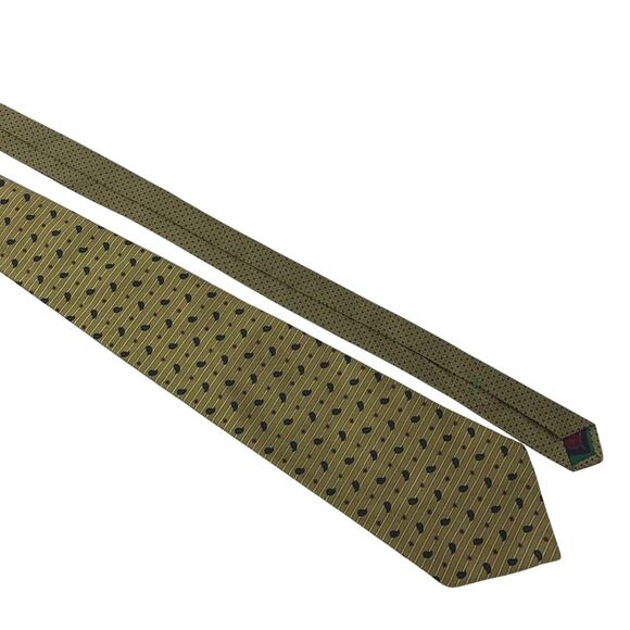 Tommy Hilfiger Silk Paisley Print Tie - Picture 2 of 7